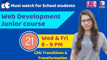 Web Development Course for School Students | Lesson #21 | Grade 5 - 10 | Coding Blocks Junior