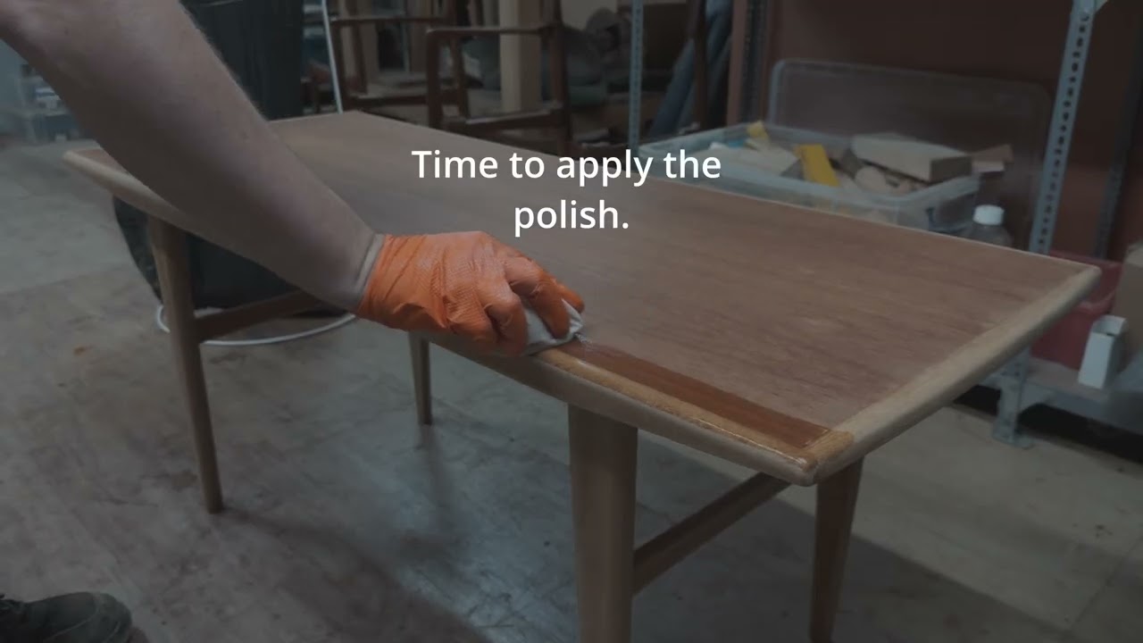 Full Restoration of a Vintage Teak Coffee Table | Mid-Century Furniture Restoration ASMR