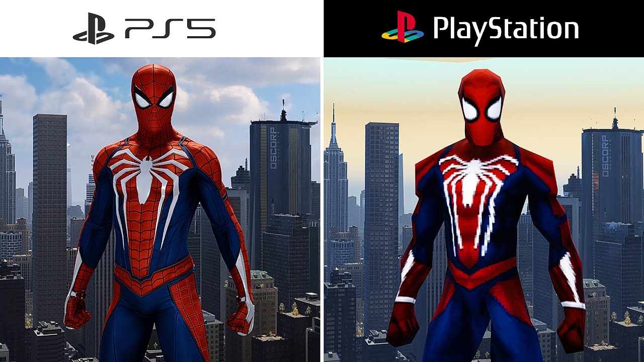 I Turned Spider-Man PC into a PS1 Game!