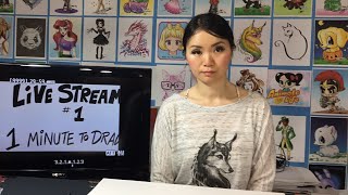 ???? LIVE: 1 Minute to Draw Live Request! | New Art Challenge | Mei Yu