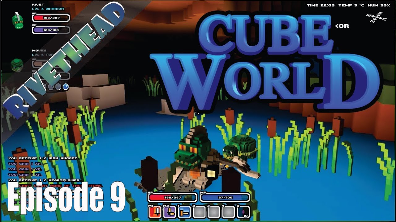 Cube World E9 "Rivet introduces the Turtle, Moves." YouTube