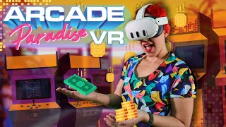 Arcade Paradise VR: Manage Your Own 90s Arcade in Virtual Reality