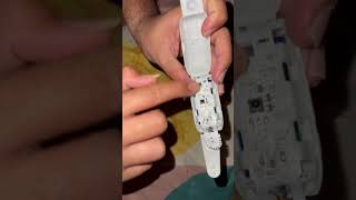 How to start coldplay wristband lights at home #coldplay #coldplaywristband