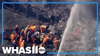 2 dead, 10 injured after explosions at US Steel plant in Pennsylvania