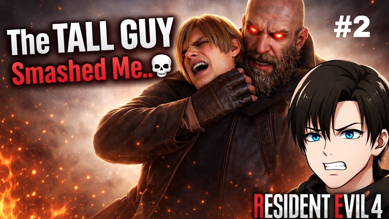 The Tall Guy Smashed Me… 💀 | Resident Evil 4 Remake || EP 2 - YouTube