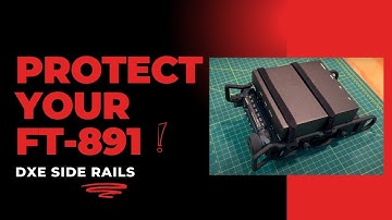 Protect Your Yaesu FT-891 with DX Engineering Custom Side Rails