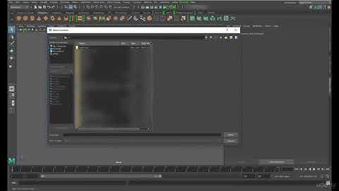 Maya - Creating a Project and Saving Files with File Types