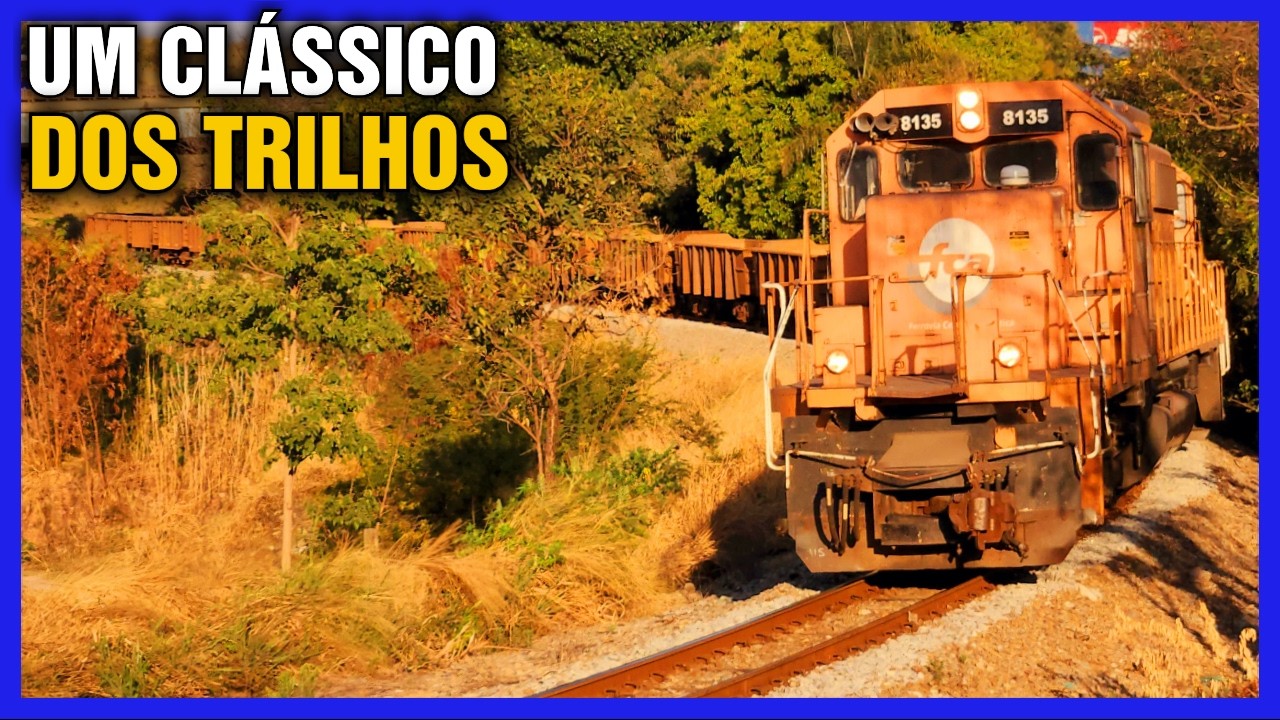 SÓ TEM NO BRASIL!! LOCOMOTIVAS SD40-2/BB DESFILANDO NOS TRILHOS DA VL! EM BETIM
