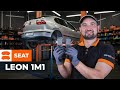 Cómo cambiar los pastillas de freno parte trasera en SEAT LEON 1M1 [VÍDEO TUTORIAL DE AUTODOC]