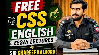 Free CSS English Essay Lecture 3 | CSS PMS 
