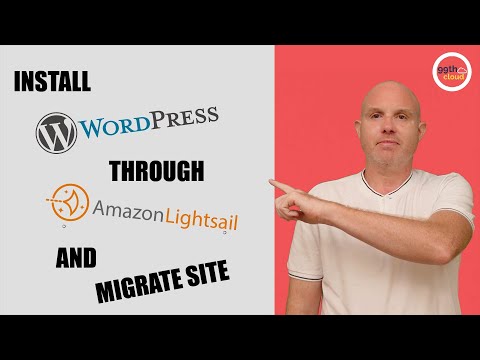 Install & Migrate a WordPress instance with Amazon Lightsail