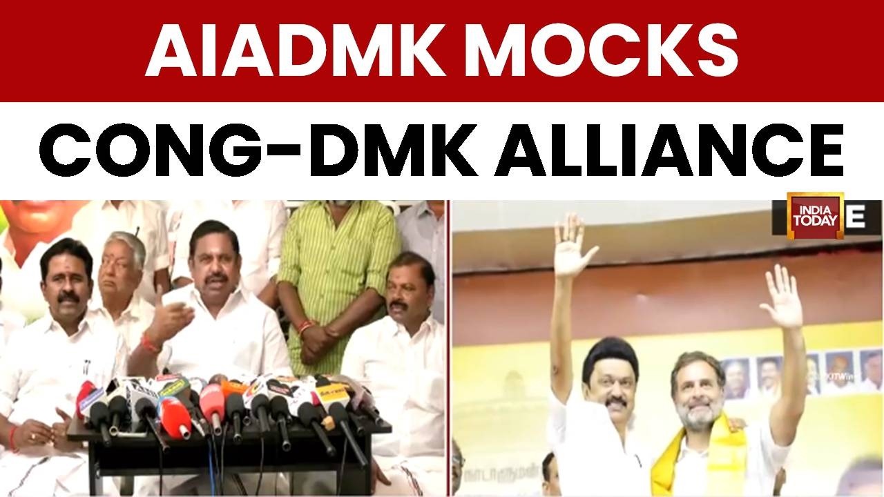 Tamil Nadu Polls: AIADMK Mocks DMK-Congress Rift Over Seat Sharing And ₹5000 Crore Poll Promise