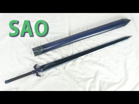 Sao 夜空の剣の作り方 アリシゼーション Sword Art Online Alicization Night Sky Sword Tutorial Youtube