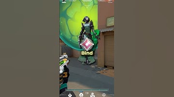 Viper on Bind is OP 💀 #valorant