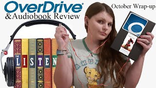 Overdrive & Audiobook Review / October Reading Wrap-up