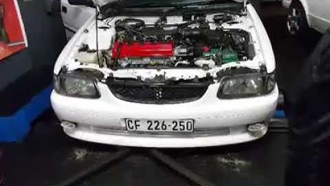 Toyota 4afe in for a std tune