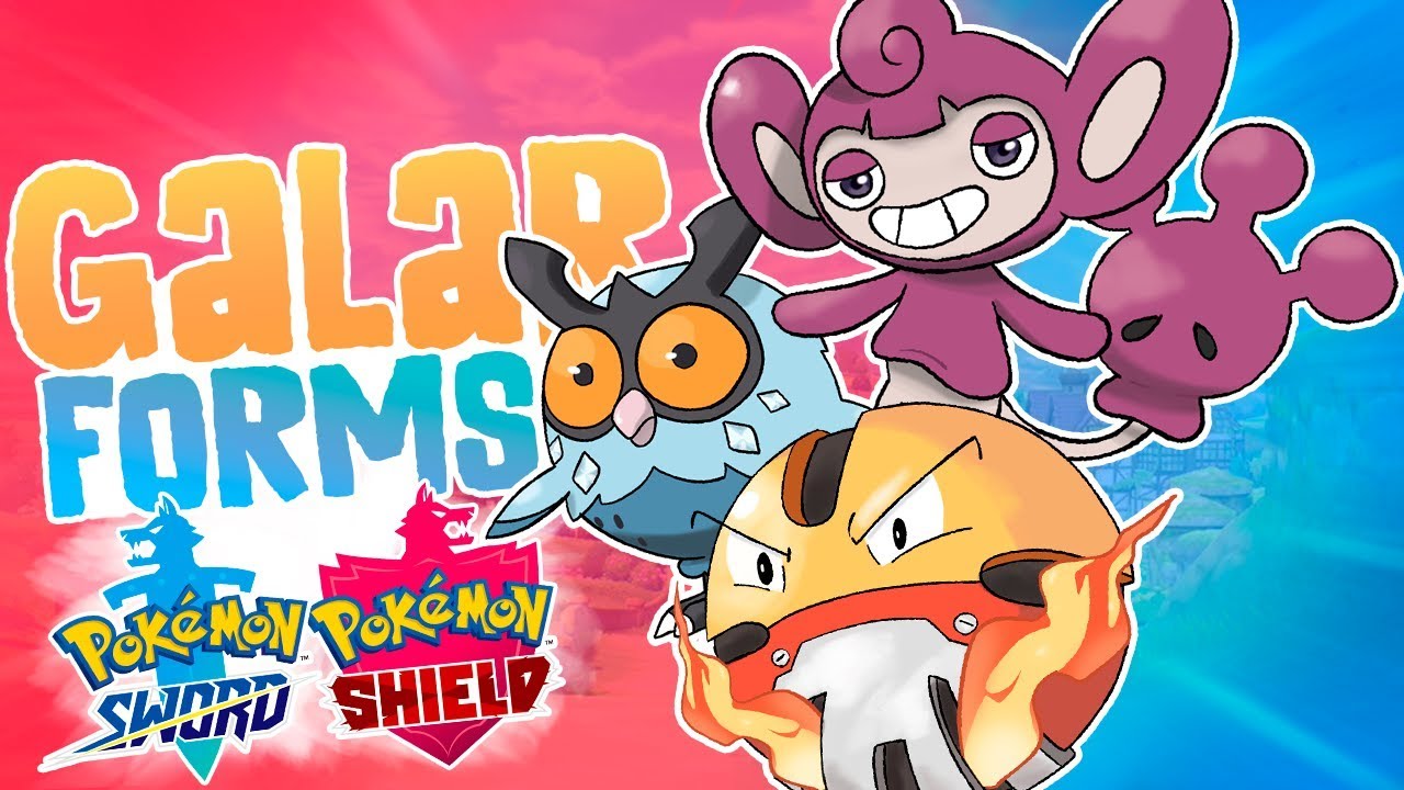 Top 5 Galar Forms For Pokémon Sword And Shield