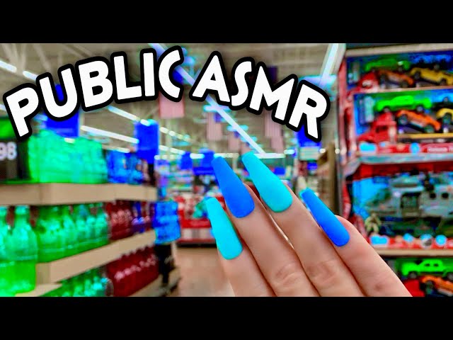 PUBLIC ASMR TINGLES ✨ TAPPING~SCRATCHING~TINGLY BIN BROWSING