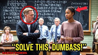 Elite Professors Try to Humiliate a Black Student — Not Knowing She’s a Hidden Math Genius!