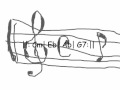 sample: key in C minor chords