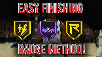 NBA 2K20 - SUPER EASY AND FAST FINISHING BADGE METHOD! EFFICIENT METHOD!