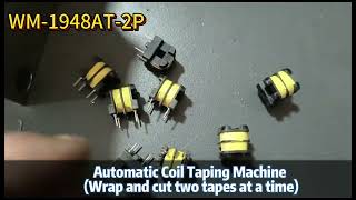 Automatic coil taping machine