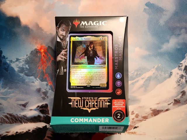 Magic the Gathering: Maestros Massacre Commander Deck Review - YouTube