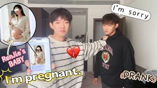 I Got A Girl Pregnant, And My Boyfriend Fainted From Anger When He Found Out💔 (Pregnancy Prank🤣)