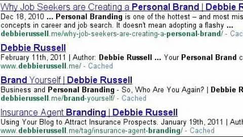 I'm Debbie Russell, Who Are You???