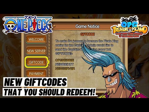 New Permanent Gift Codes That You Should Redeem! OPG: Treasure Island Mobile