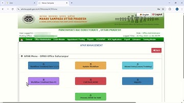 ACR (APAR) on eHRMS Portal. (मानव सम्पदा पोर्टल पर ACR/APAR कैसे भरे। )