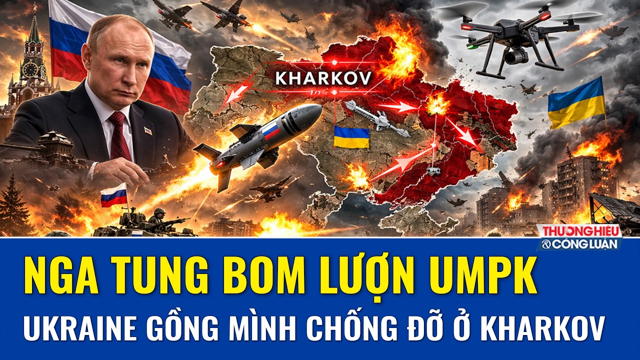 Thời sự Quốc tế tối 21/2: Nga tung bom lượn UMPK không kích dữ dội, Ukraine gồng mình chống đỡ