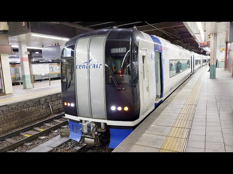 【8両ミュースカイ】名鉄2000系2011F+2012F 金山発車