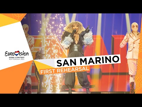 Senhit - Adrenalina - First Rehearsal - San Marino 