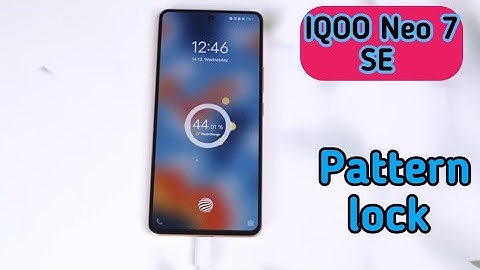 How To Set Pattern Lock In Iqoo Neo 7 SE,Pattern Lock Setting In Iqoo Neo 7 SE,