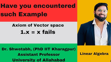 Lecture-6 || Example of vector space  (Part-3)
