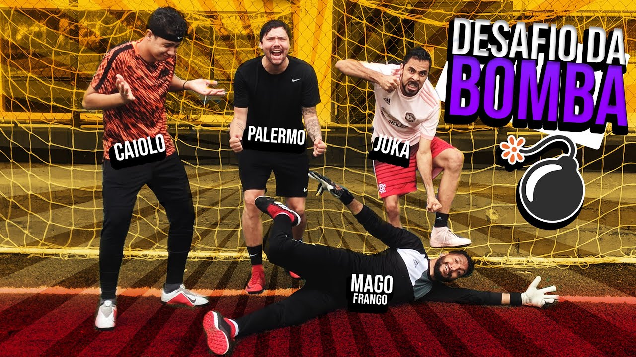 DESAFIO DA BOMBA COM CAIO LO (BANHEIRISTAS) E PALERMO (F4L)
