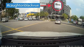 #caughtonblackvue DR750-2CH LTE outdoor advertisement