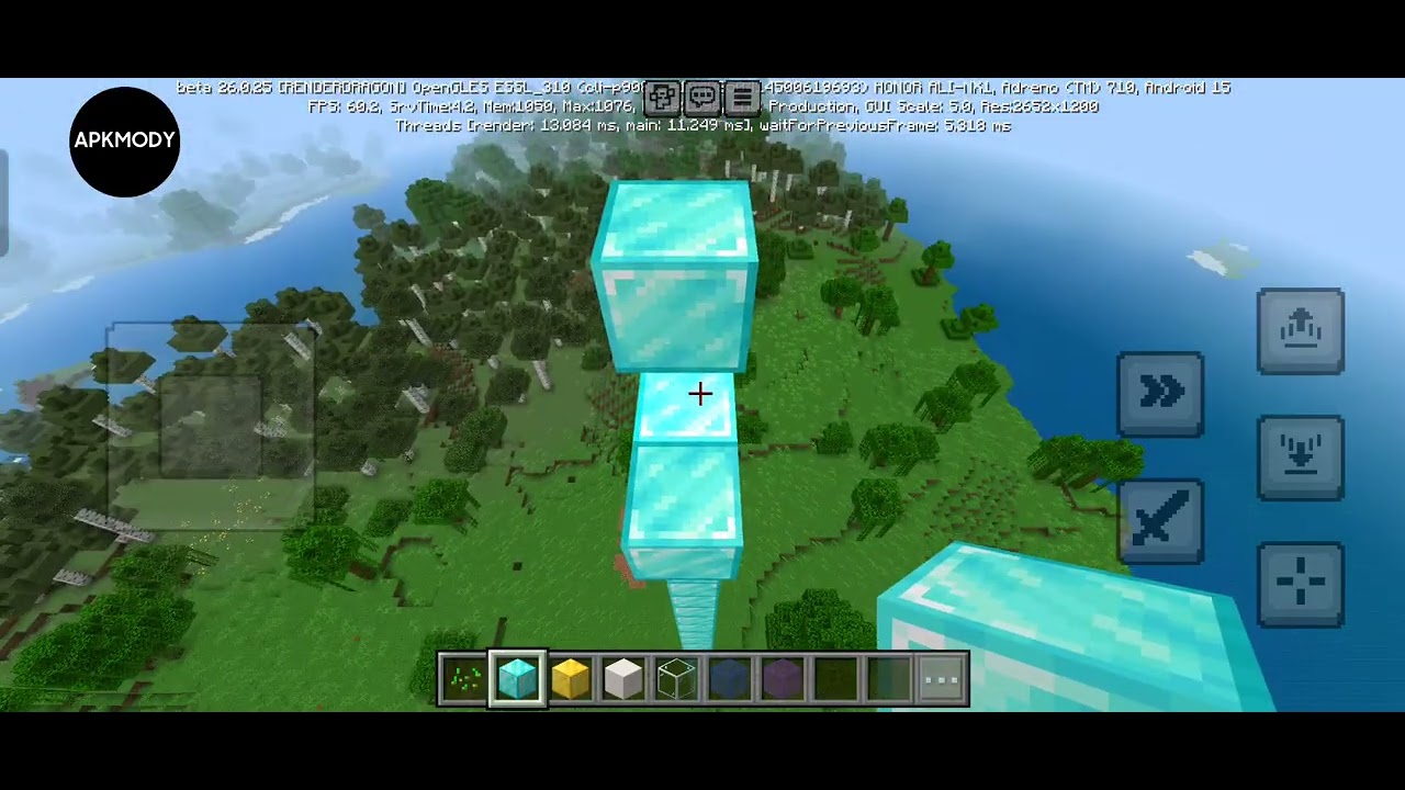 🫶Developing Minecraft into a modern city with huge streets, buildings, and a sea الى مدينه حديثه 