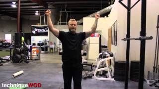 Overhead Press - Technique WOD 89