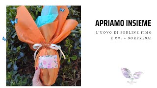 Apriamo insieme luovo di Pasqua di Perline Fimo e co + presentazione del mio progetto