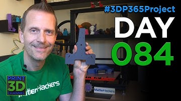 #3DP365Project - Day 84 - #OpenRC F1 Project - MatterHackers & gCreate gMax 1.5XT+