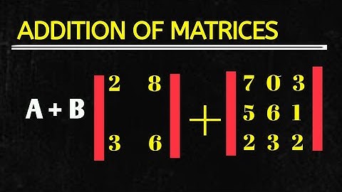 how to combine matrices/ how to add and subtract matrix