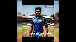 AI generated photos of cricketers from different countries