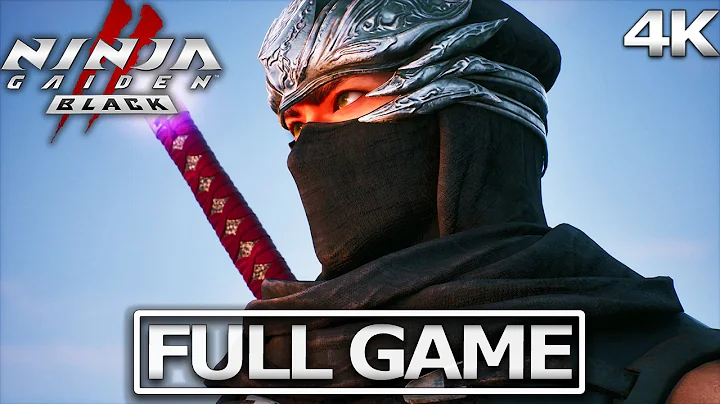 NINJA GAIDEN 2 BLACK Full Gameplay Walkthrough / No Commentary【FULL GAME】4K Ultra HD