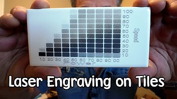 Ceramic Tile Laser Engraving on the Xtool M1 @xToollaser #xtool #laserengraving