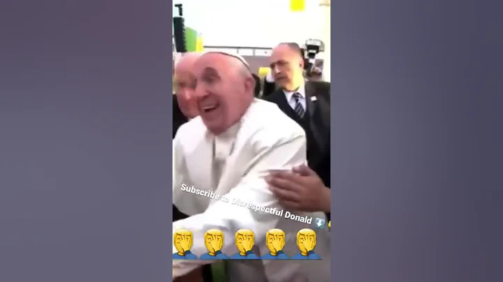 Pope Francis ‼️‼️ Do Not Touch The Pope 🤦‍♂️ - DayDayNews