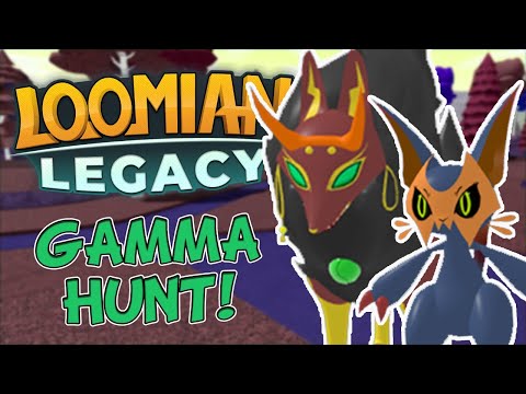 Hunting For Gamma Gleams Loomian Legacy Youtube - giving away gleamings starters now loomian legacy roblox