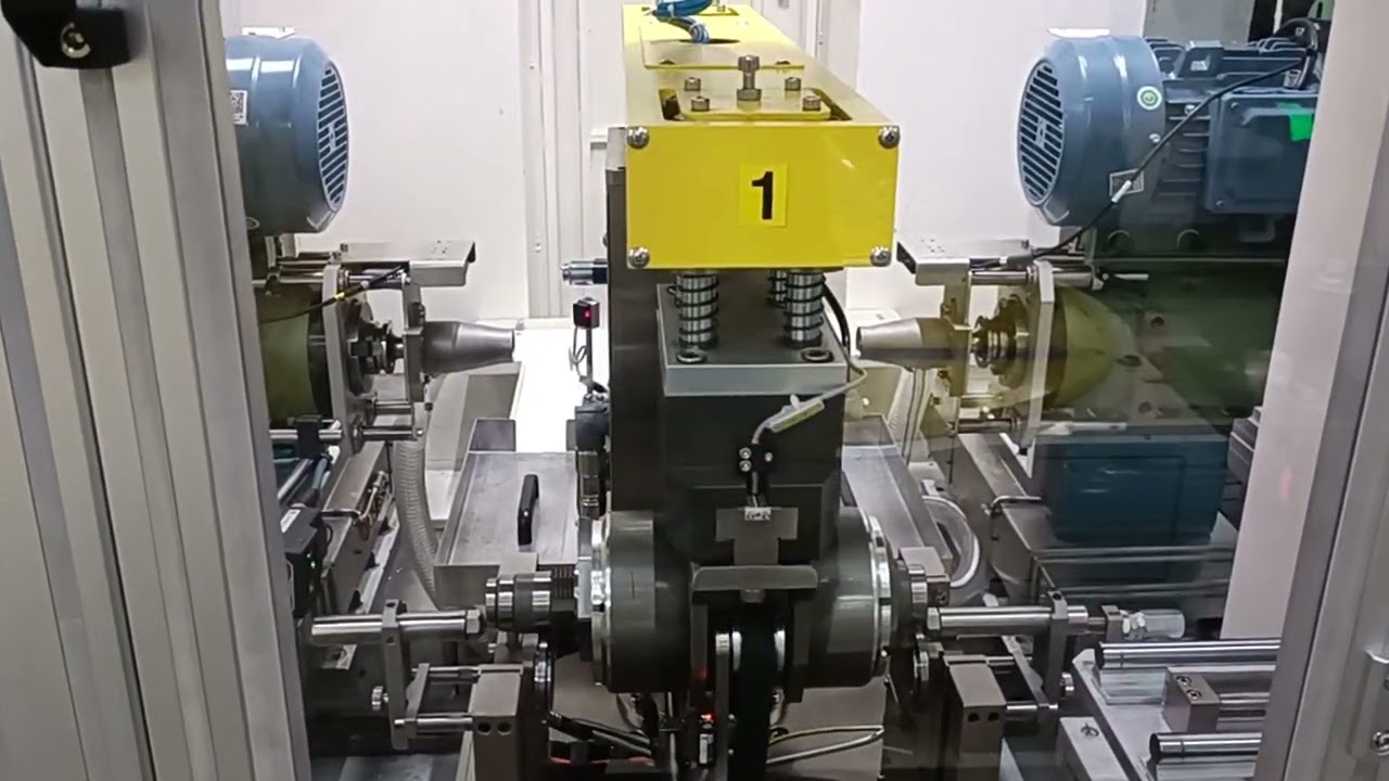 Onsite videoEV motor rotor Automatic drilling balancing machine