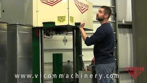 Vicon Dual Head Corner Inserter Height Adjustment